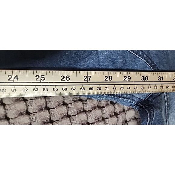 Jeans Wear Jeggings Large Womens Distressed Button Zipper - Picture 9 of 16